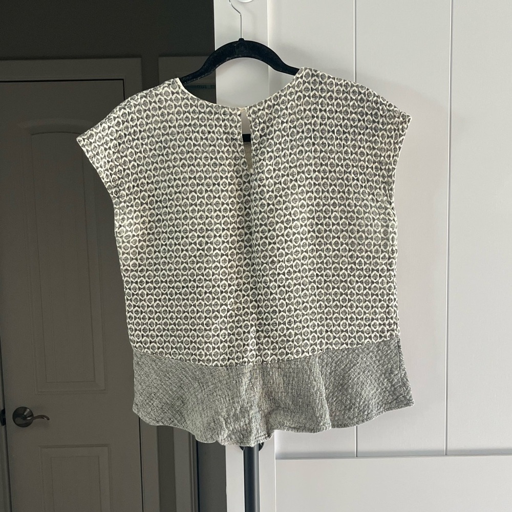 Zara Basic Collection Capped Sleeved Top - image 3